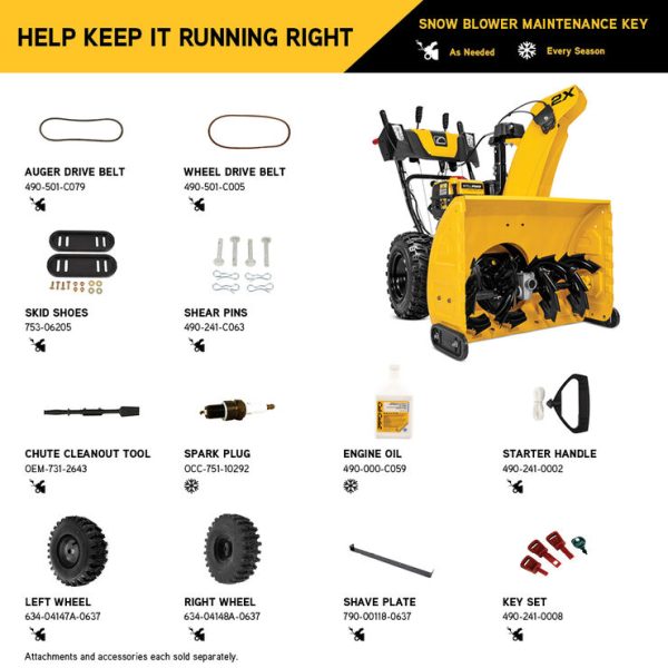 Cub Cadet 2X™ 28" IntelliPOWER® Snow Blower (31AH5IVTB10)