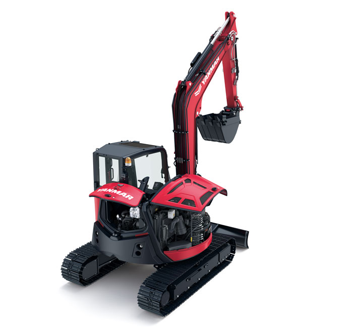 YANMAR Mini Excavator ViO80-7