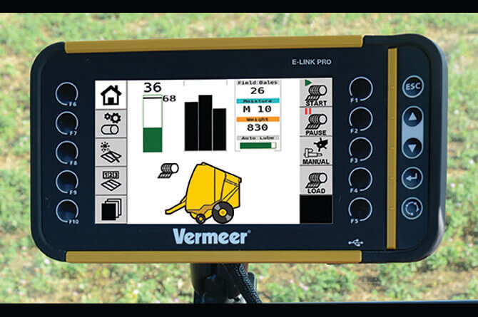 Vermeer 605N Baler