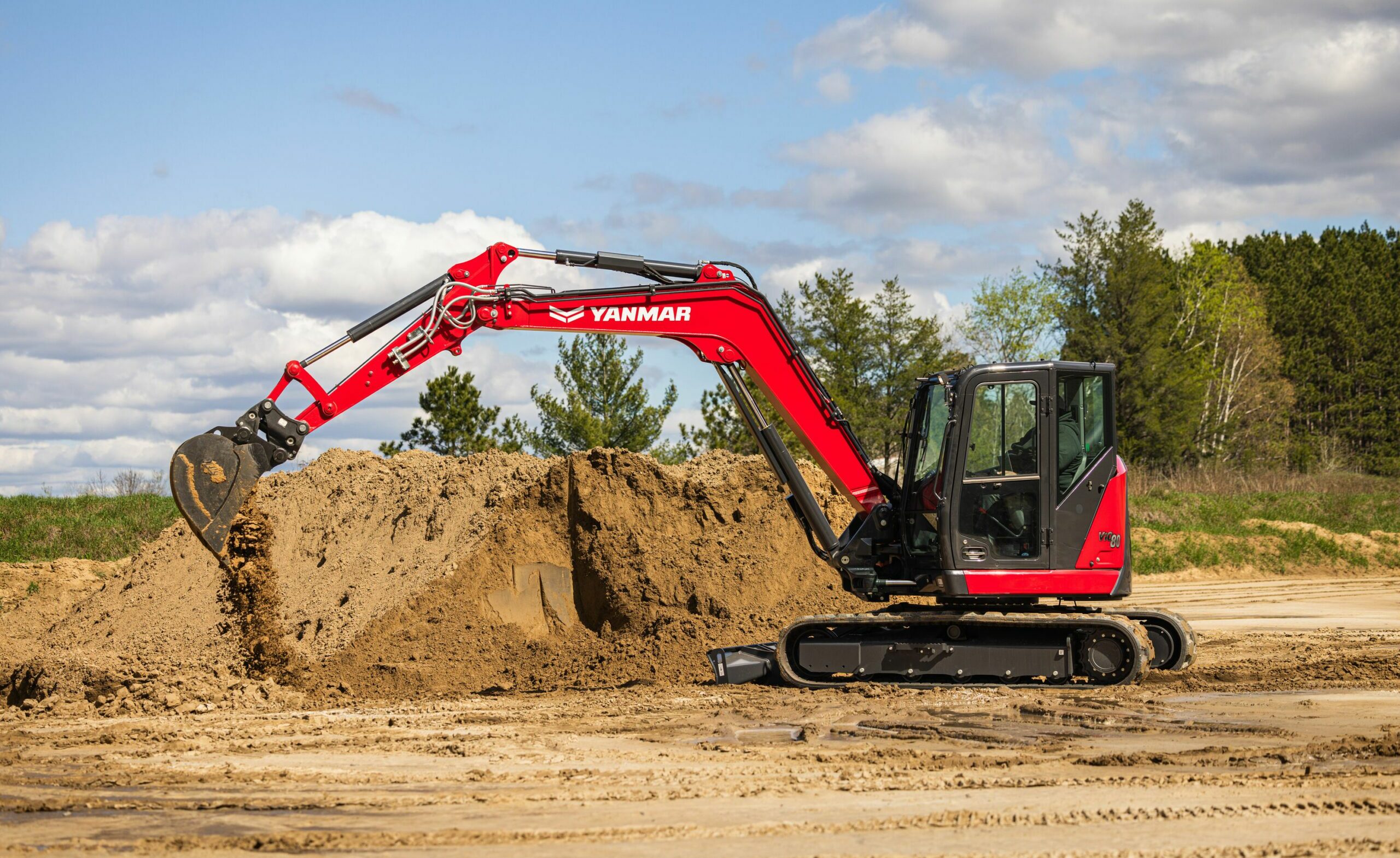 YANMAR Mini Excavator ViO80-7
