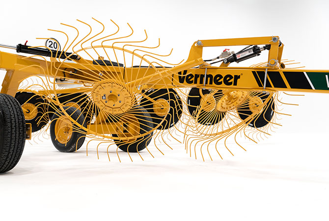 Vermeer VRC1224 Carted Wheel Rake