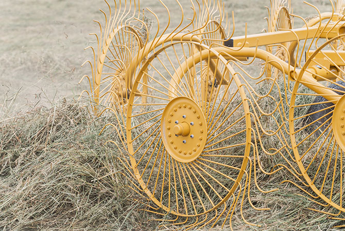 Vermeer VRC820 Carted Wheel Rake