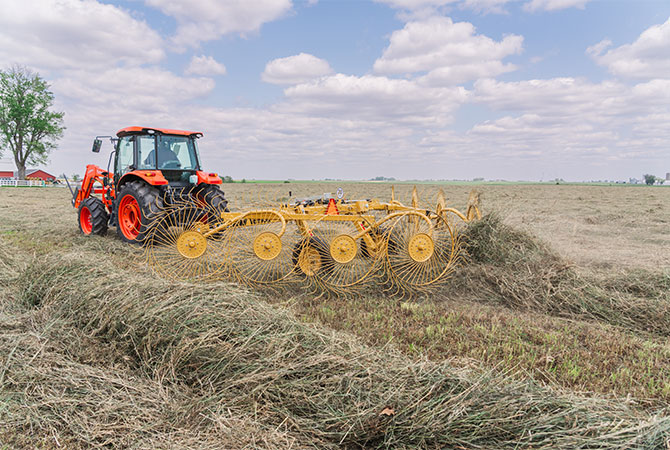 Vermeer VRC820 Carted Wheel Rake